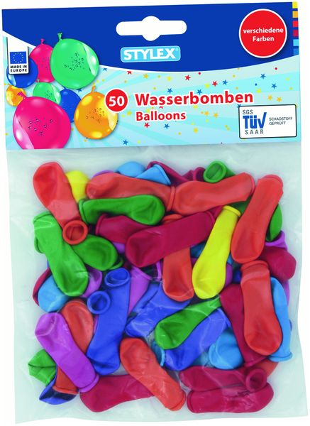 Balóniky-vodná bomba 50ks