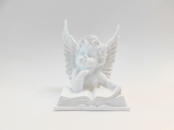 Dekorácia - Anjel s knihou