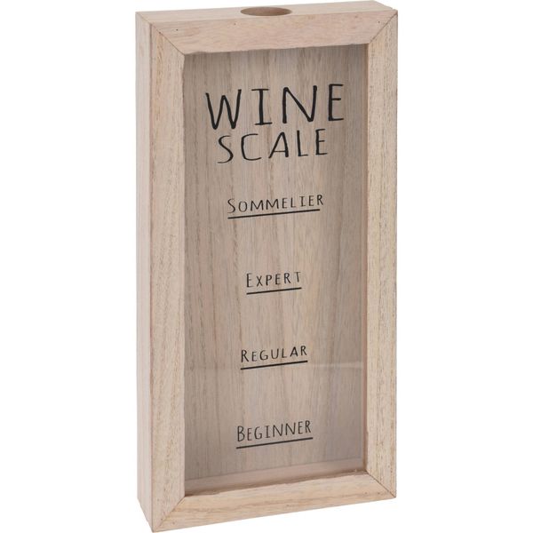 Dekorácia Wine Scale 30x15 cm