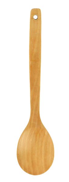 Lyžica guľatá bambus 31x7,5cm