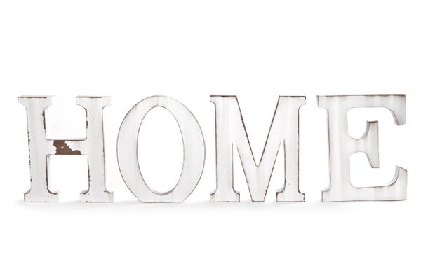 Písmená "HOME" 15x13x1,8cm