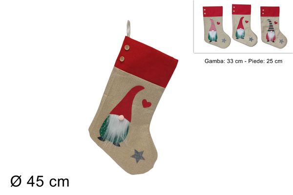 Ponožka vianočna mix