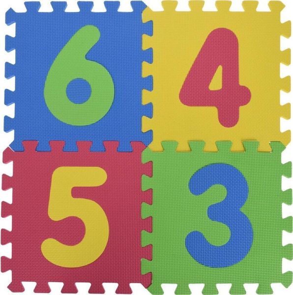 Puzzle penové čísla 9ks