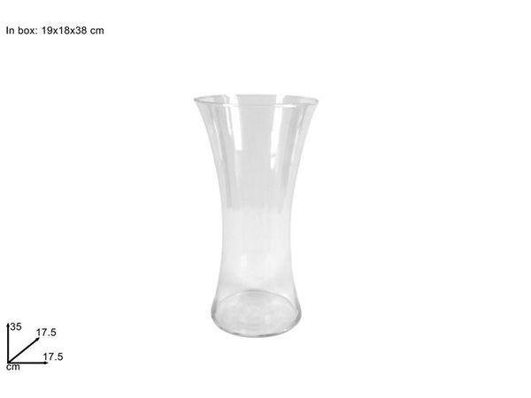 Sklenená váza 36cm