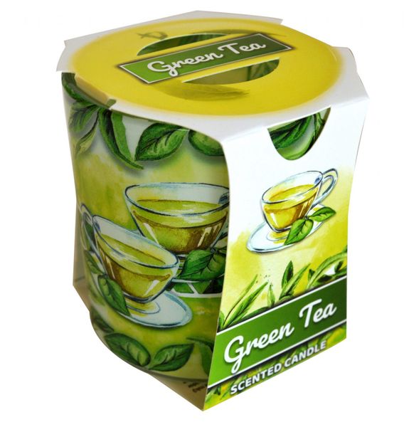 Sviečka v skle Green Tea