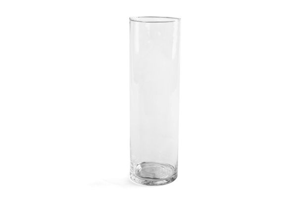 Váza sklo 9x30 cm